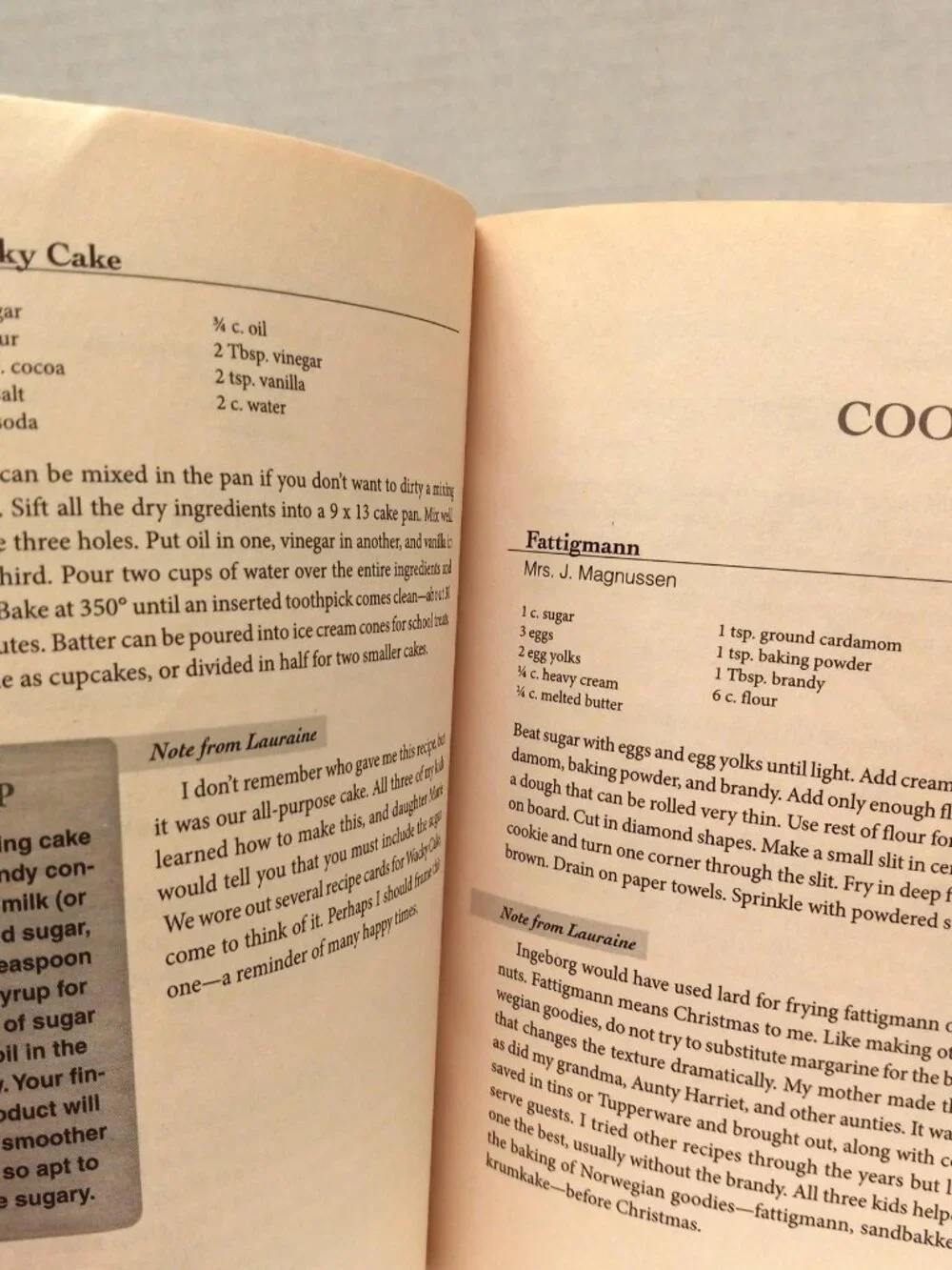Ingeborg Bjorklund's Red River Cookbook Favorite Recipes Lauraine Snelling